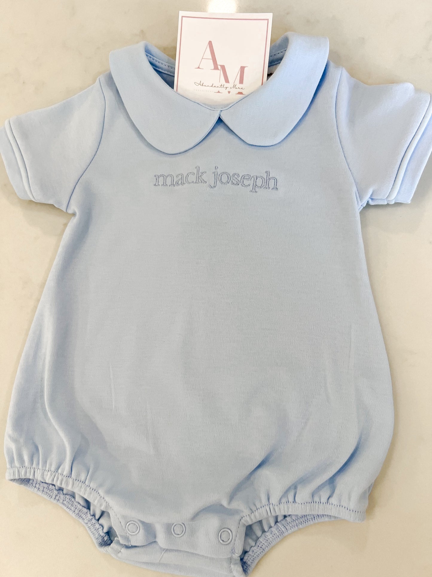 Simple Name Bubble for Boys