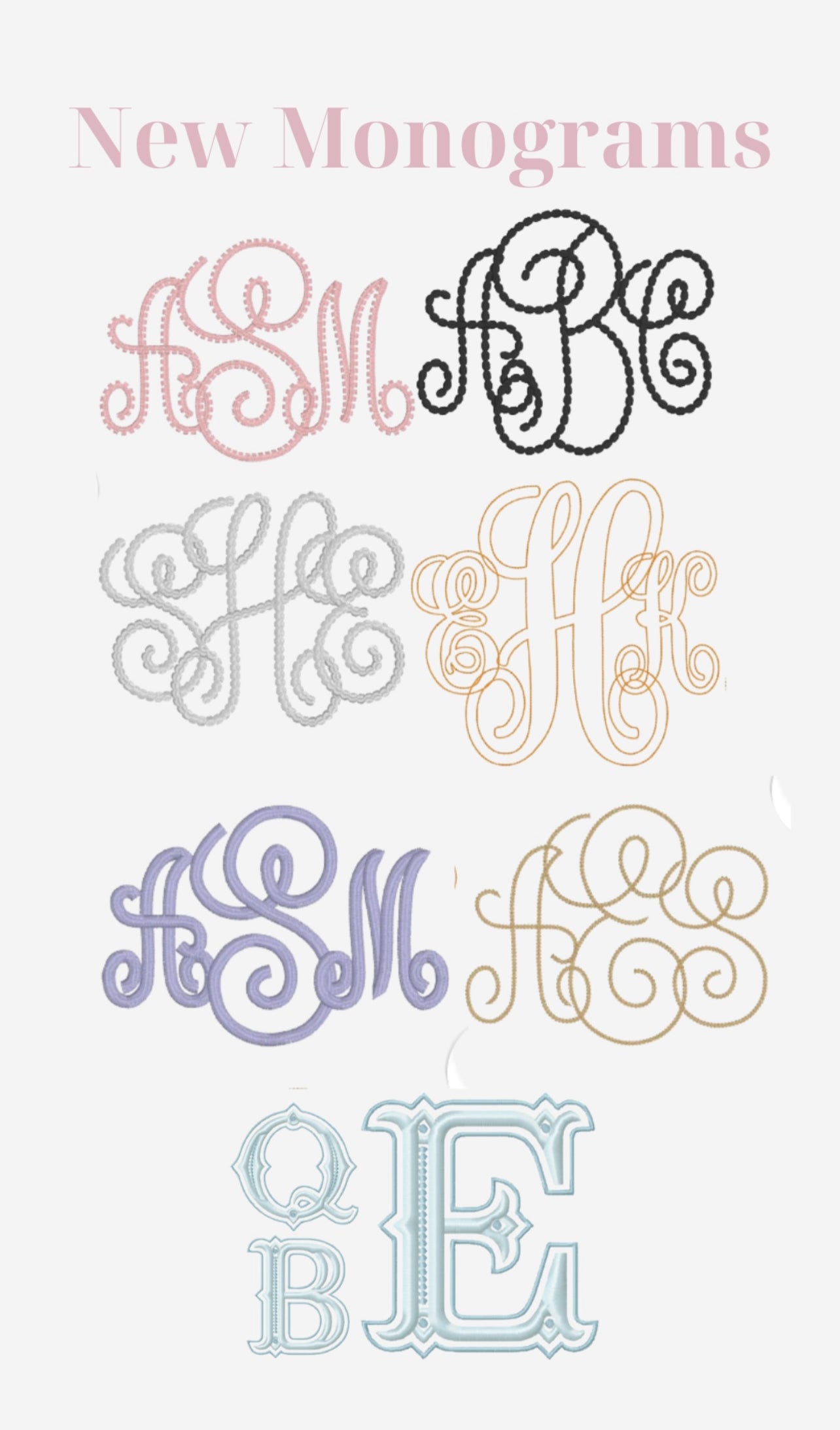 Monogrammed Sweatshirt Bubble