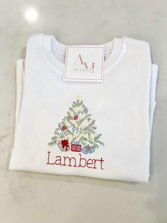 Christmas Tree Long Sleeve for Boys