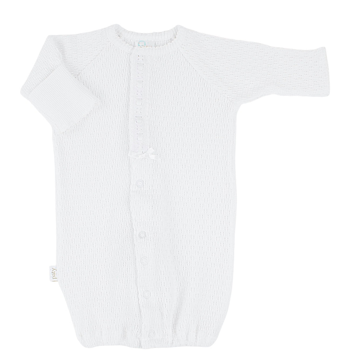 Paty Knit Converter with Eyelet Trim