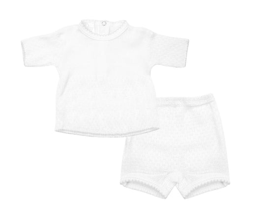 Paty Knit Shorts Set