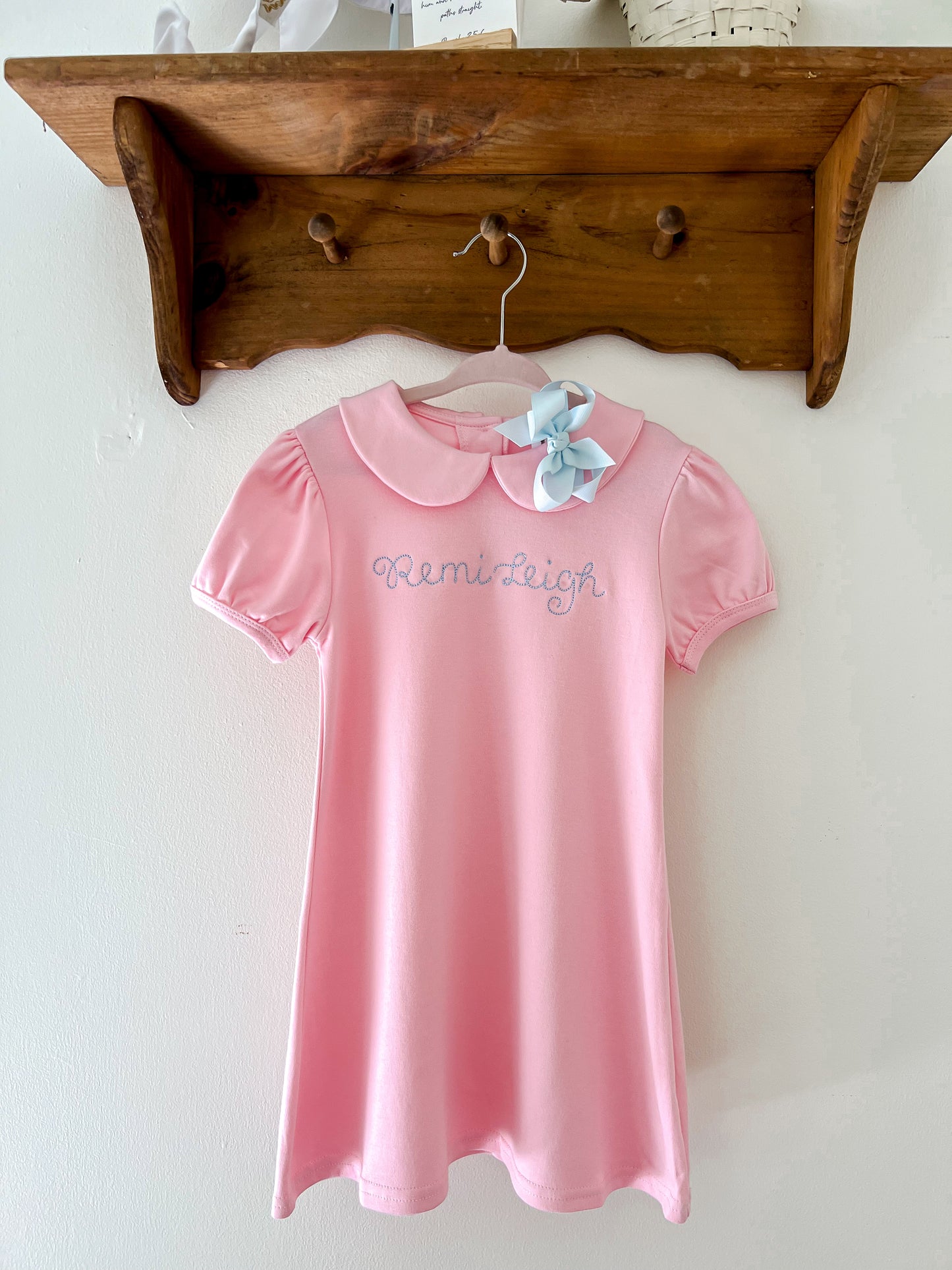 Peter Pan Short Sleeve Dress