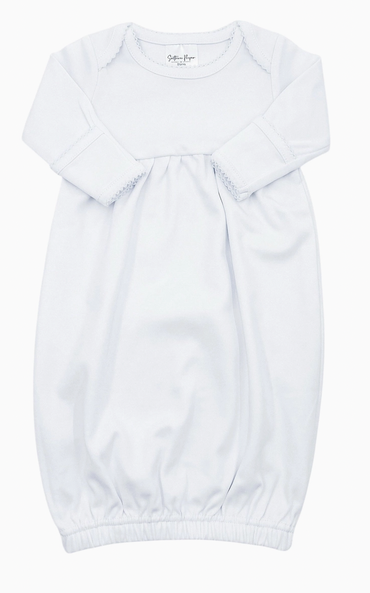 Picot Trim Gown - Custom
