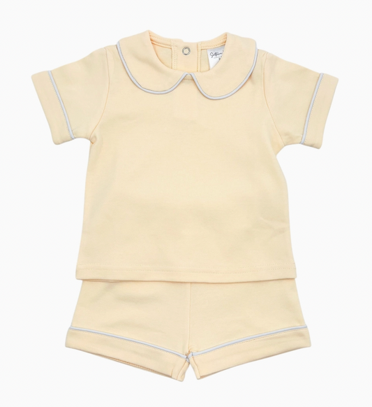 Boy's Piping Collar Set - Back to School