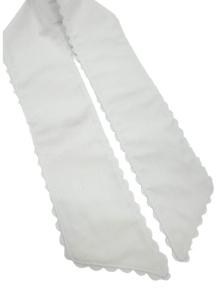 Linen Blend Wreath Sash