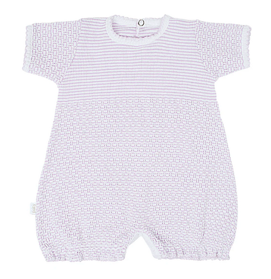 Paty Knit Ruffle Hem Bubble in Solid Colors