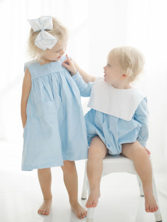 Boys Corduroy Blue Bubble