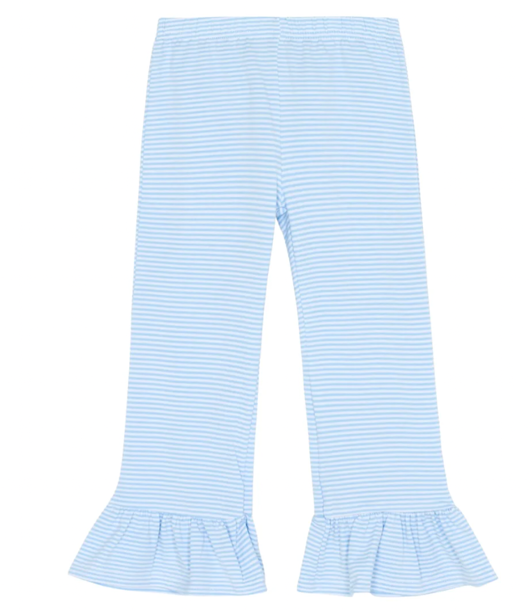 Girl's Micro-Striped Pants