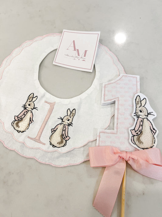 Some Bunny Turns One Cake Topper