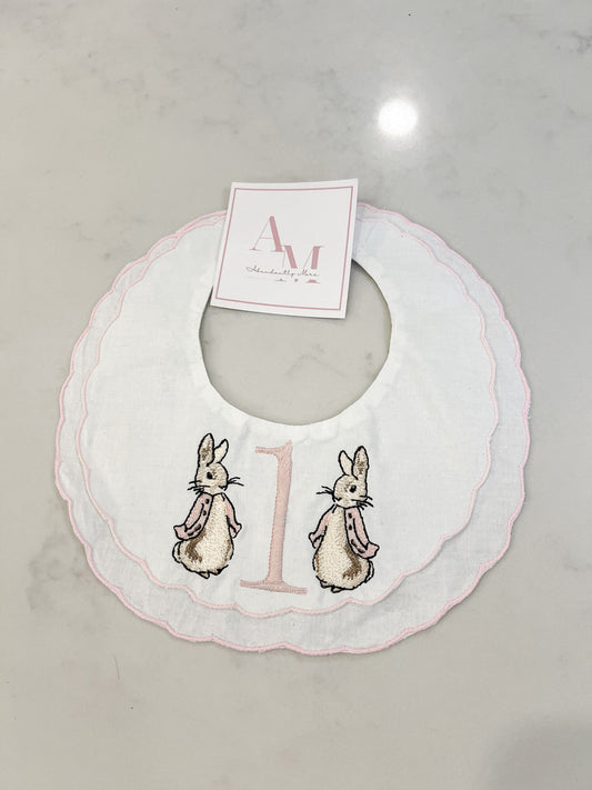 Some Bunny Turns One Bib