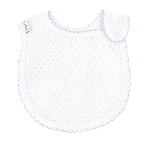 Paty Knit Shoulder Snap Bib