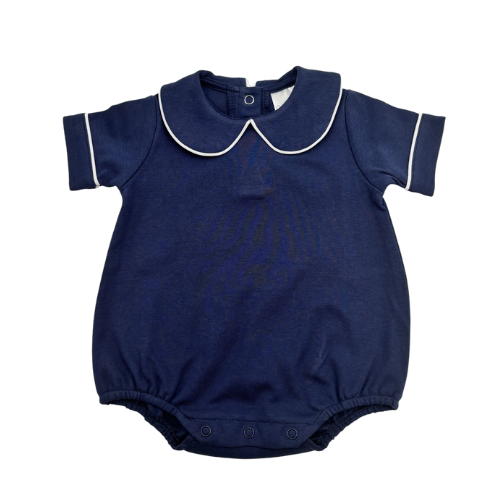 Navy Collared Bubble