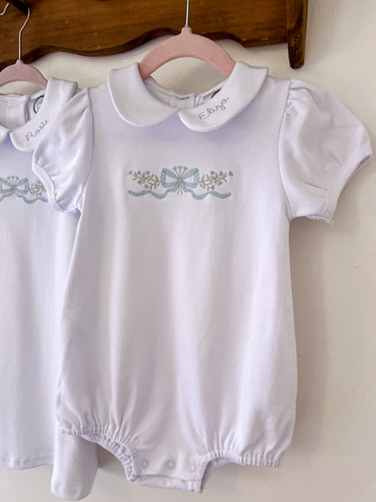Grandmillenial Spring Bow Dress or Bubble