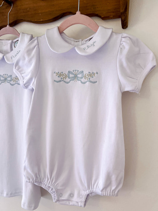 Grandmillenial Spring Bow Dress or Bubble