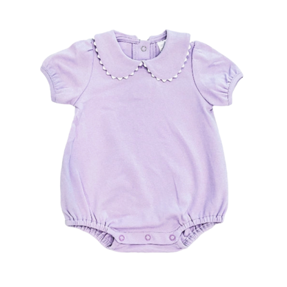 Lavender Scalloped Collar Bubble