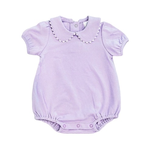 Lavender Scalloped Collar Bubble