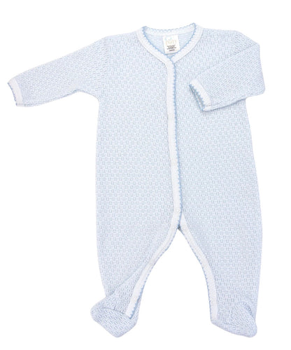Paty Knit Solid Color Footie