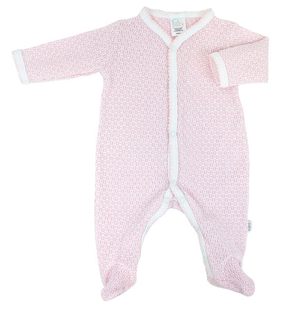Paty Knit Solid Color Footie