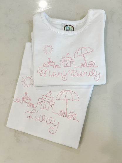 Girl's Short Sleeve T-shirt - Summer