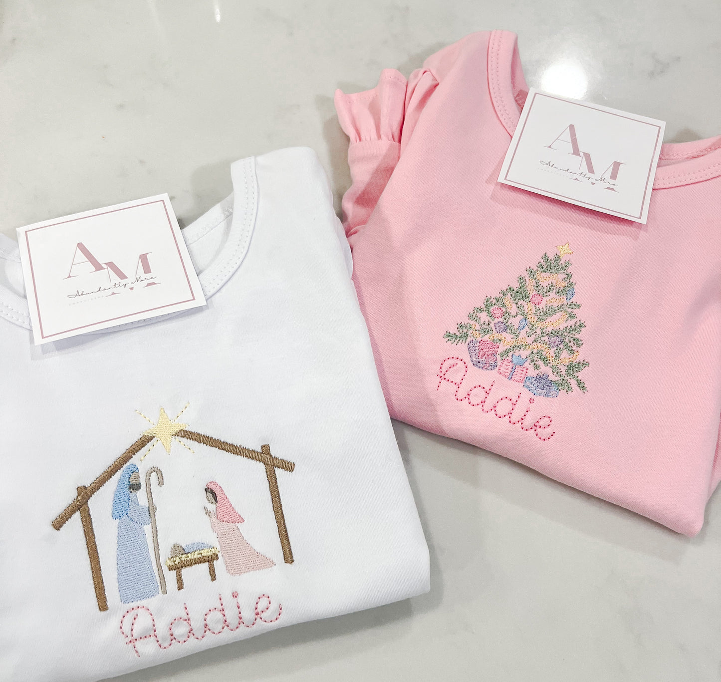 Nativity Scene Long Sleeve for Girls