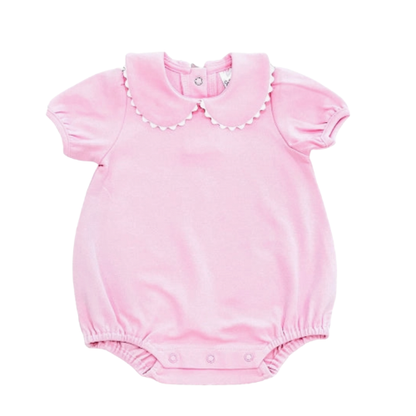 Pink Scalloped Collar Bubble
