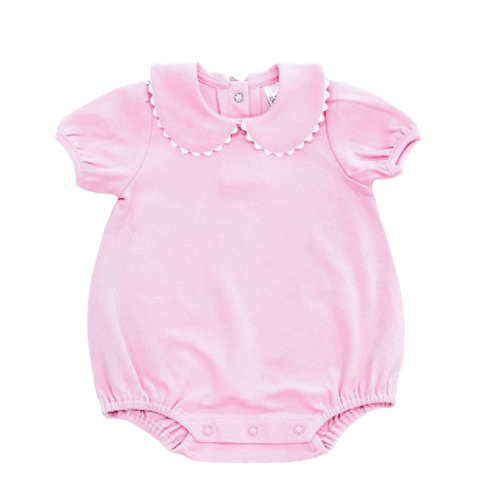 Pink Scalloped Collar Bubble