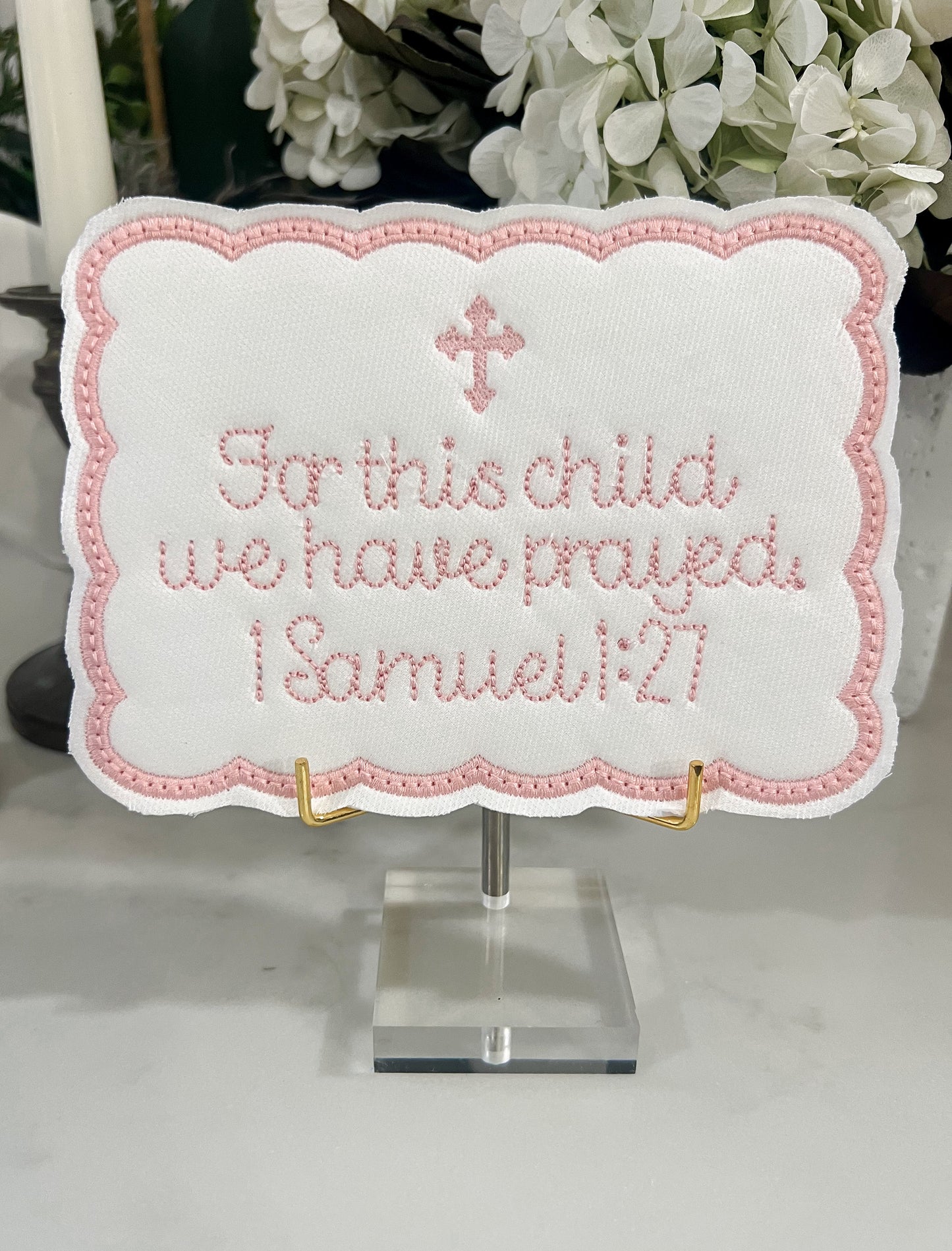 1 Samuel 1:27 Verse Card