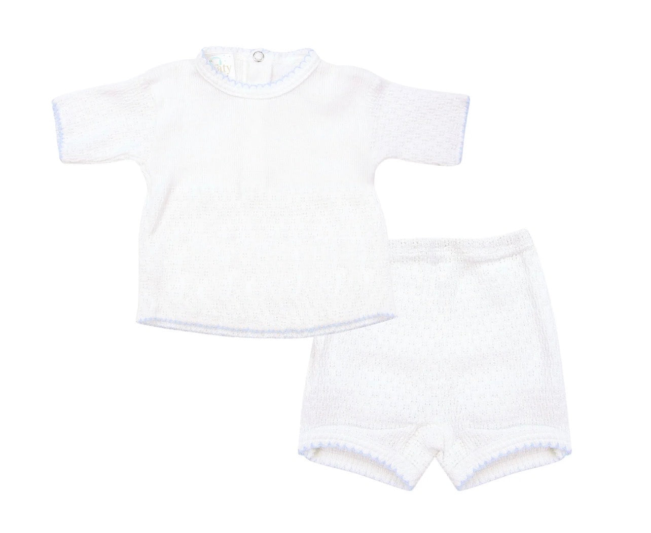 Paty Knit Shorts Set