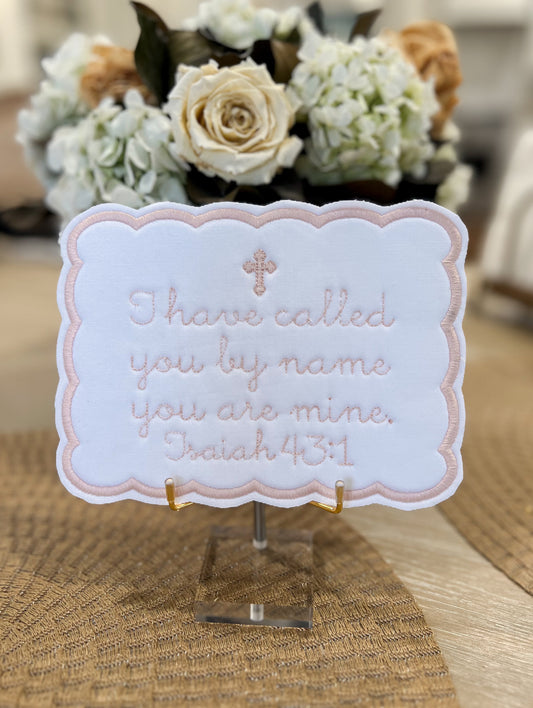 Isaiah 43:1 Verse Card