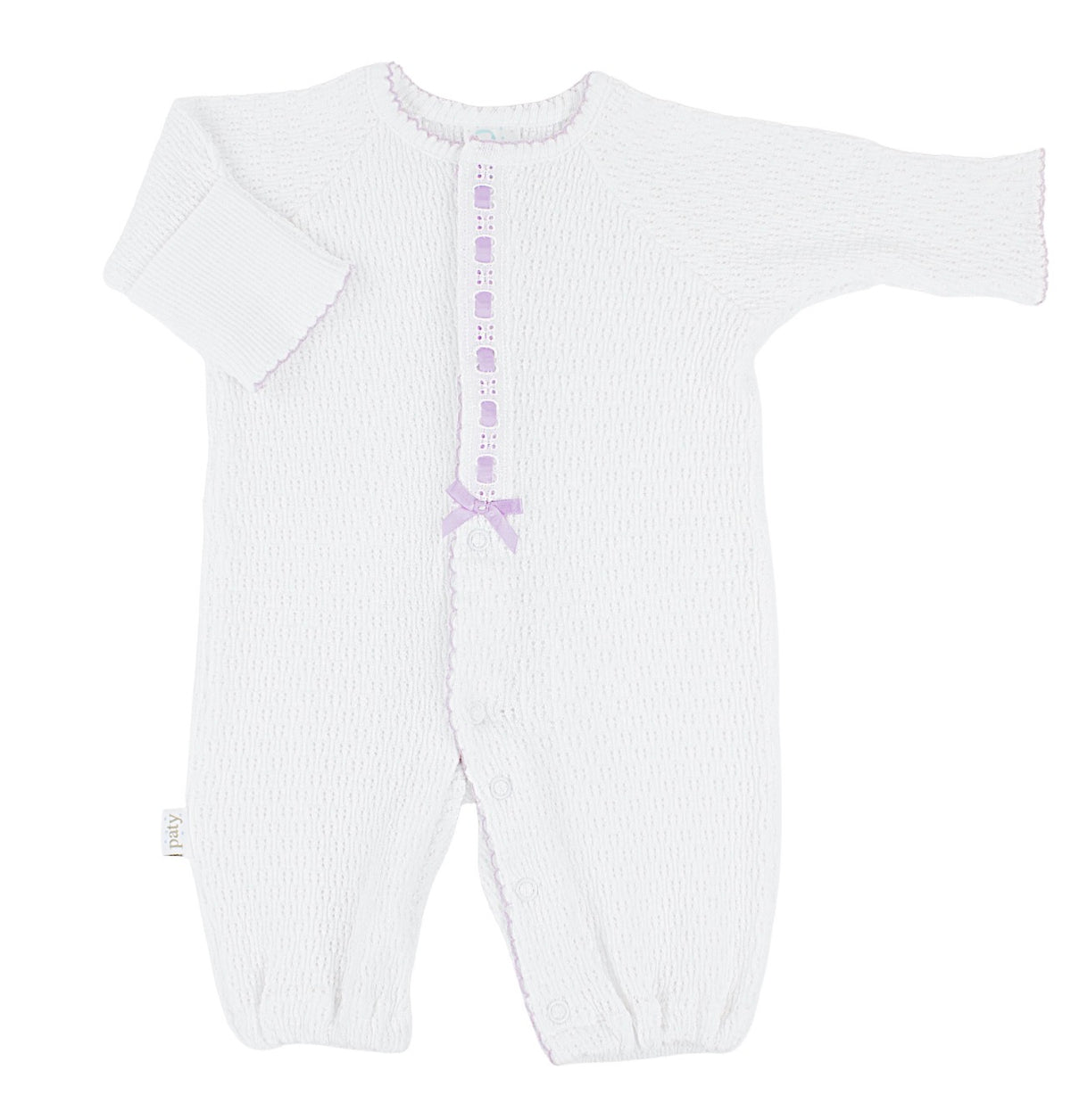 Paty Knit Converter with Eyelet Trim
