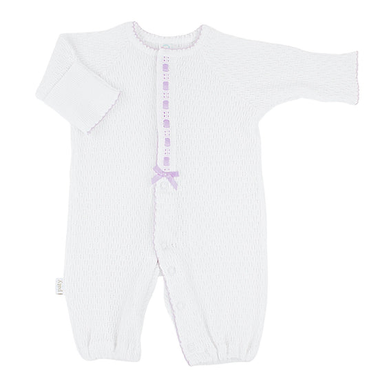 Paty Knit Converter with Eyelet Trim