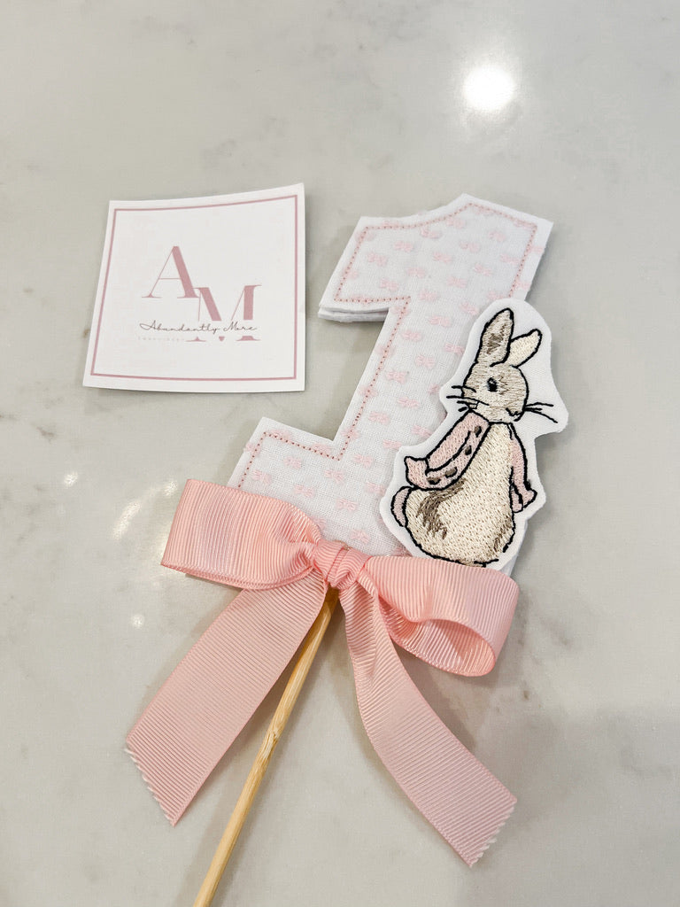 Some Bunny Turns One Cake Topper