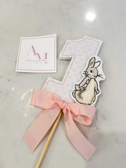 Some Bunny Turns One Cake Topper