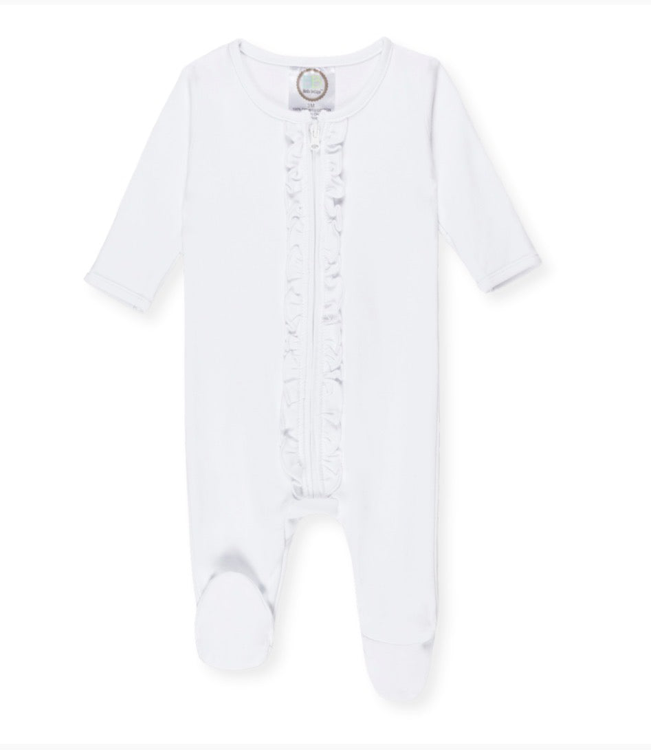 Ruffle Zipper Sleeper for Girls