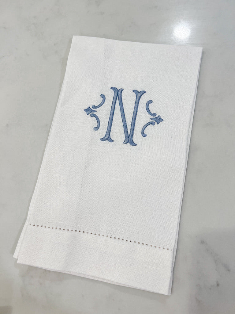 White Linen Guest Towel
