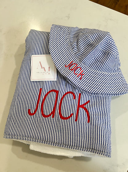 Seersucker Towel