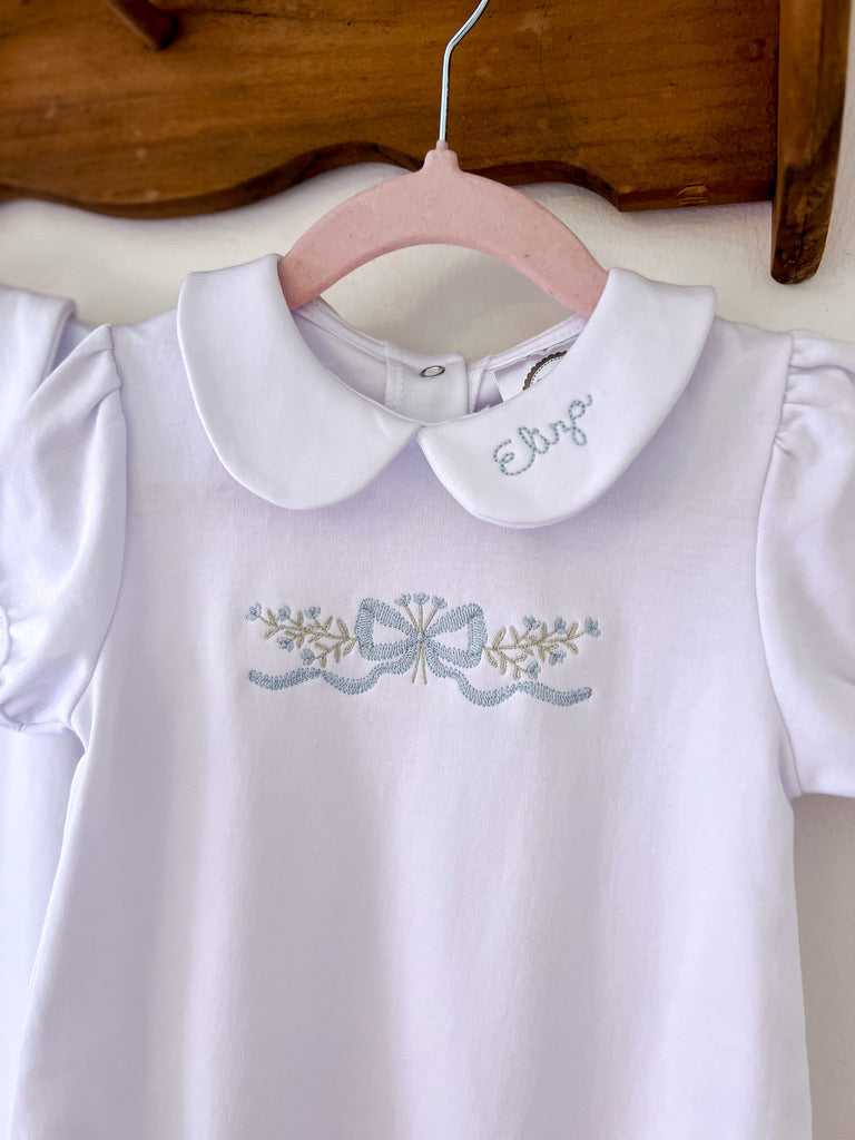 Grandmillenial Spring Bow Dress or Bubble
