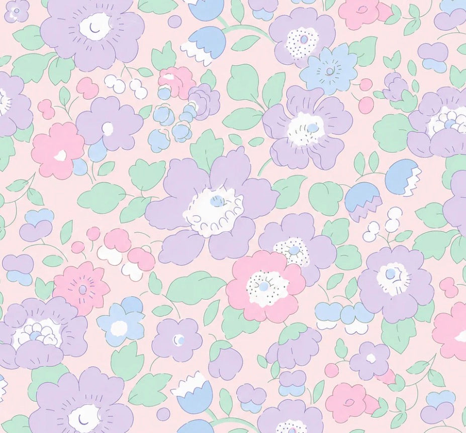 Light Pink Floral Leggings