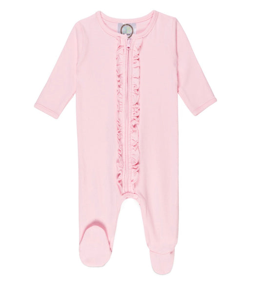 Ruffle Zipper Sleeper for Girls