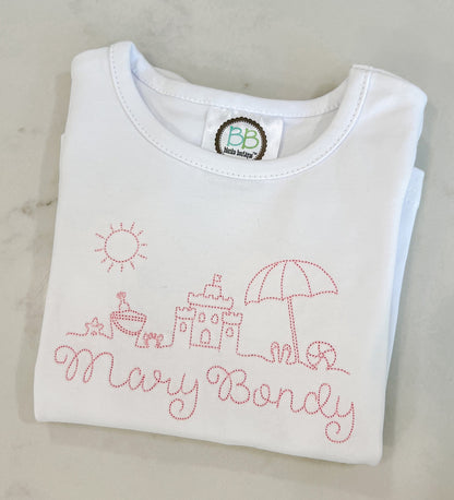 Girl's Short Sleeve T-shirt - Summer
