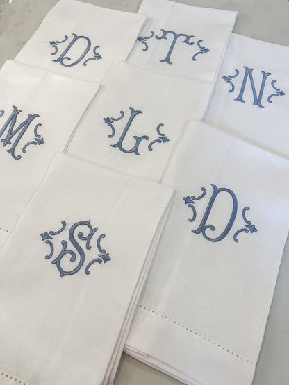 White Linen Guest Towel