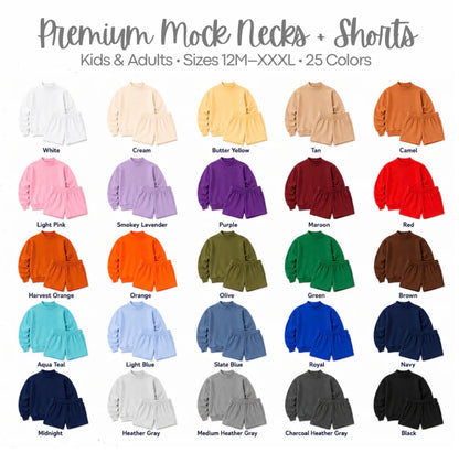 Kids Cotton Shorts with Pockets | PRE-ORDER