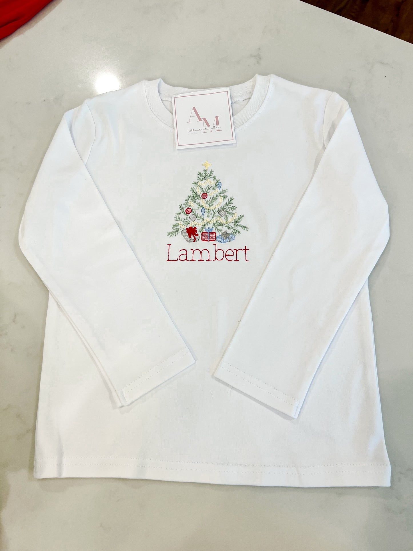 Christmas Tree Long Sleeve for Boys