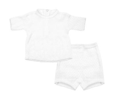 Paty Knit Shorts Set