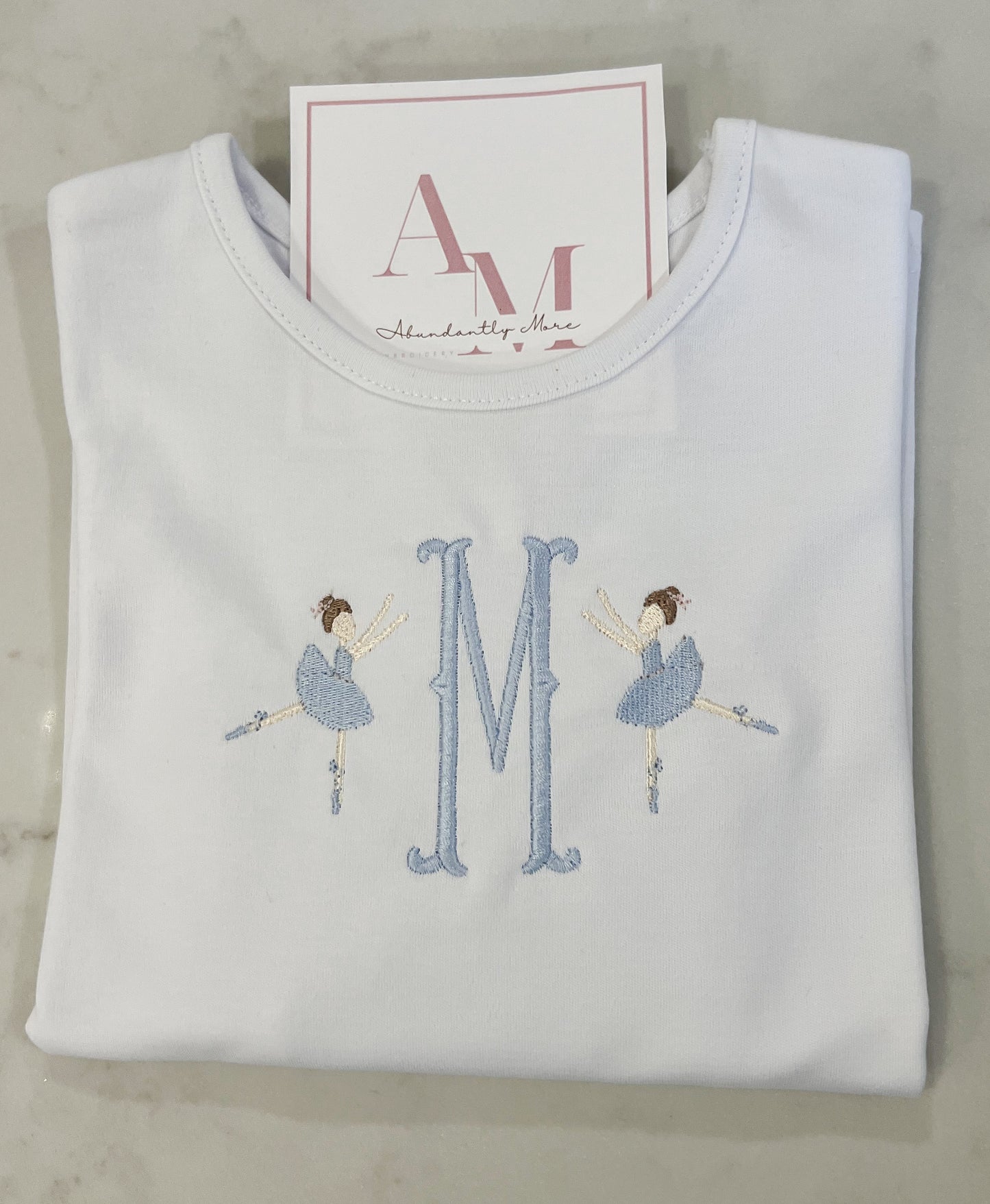 Ballerina Initial Shirt