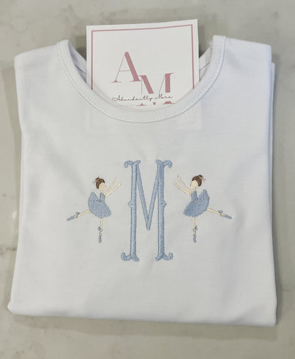 Ballerina Initial Shirt