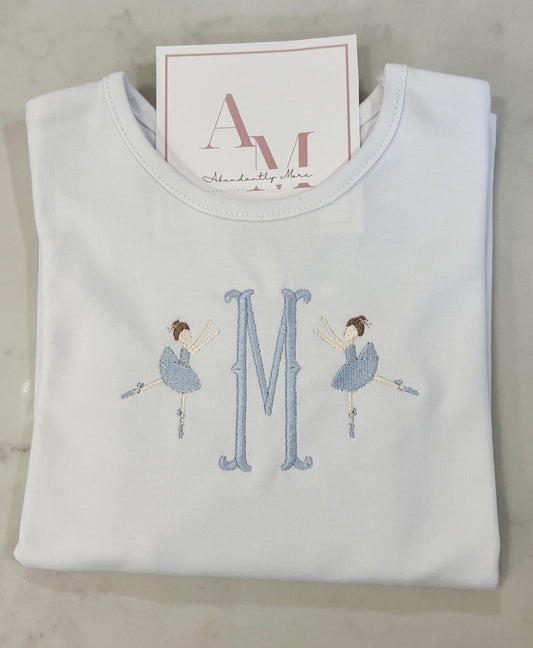 Ballerina Initial Shirt