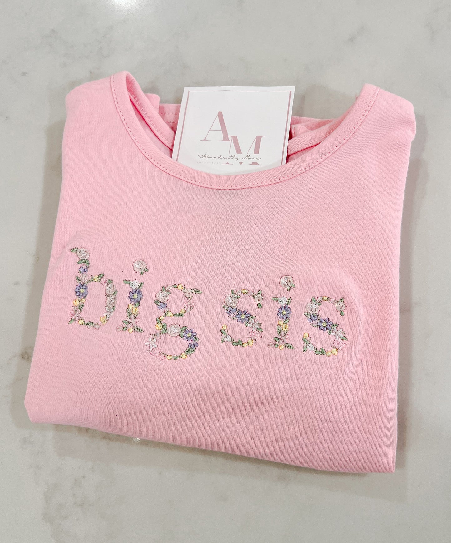 Big Sis Floral Shirt