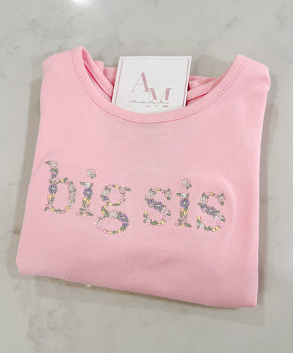 Big Sis Floral Shirt