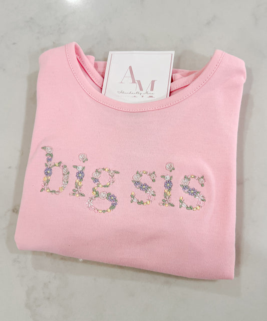 Big Sis Floral Shirt
